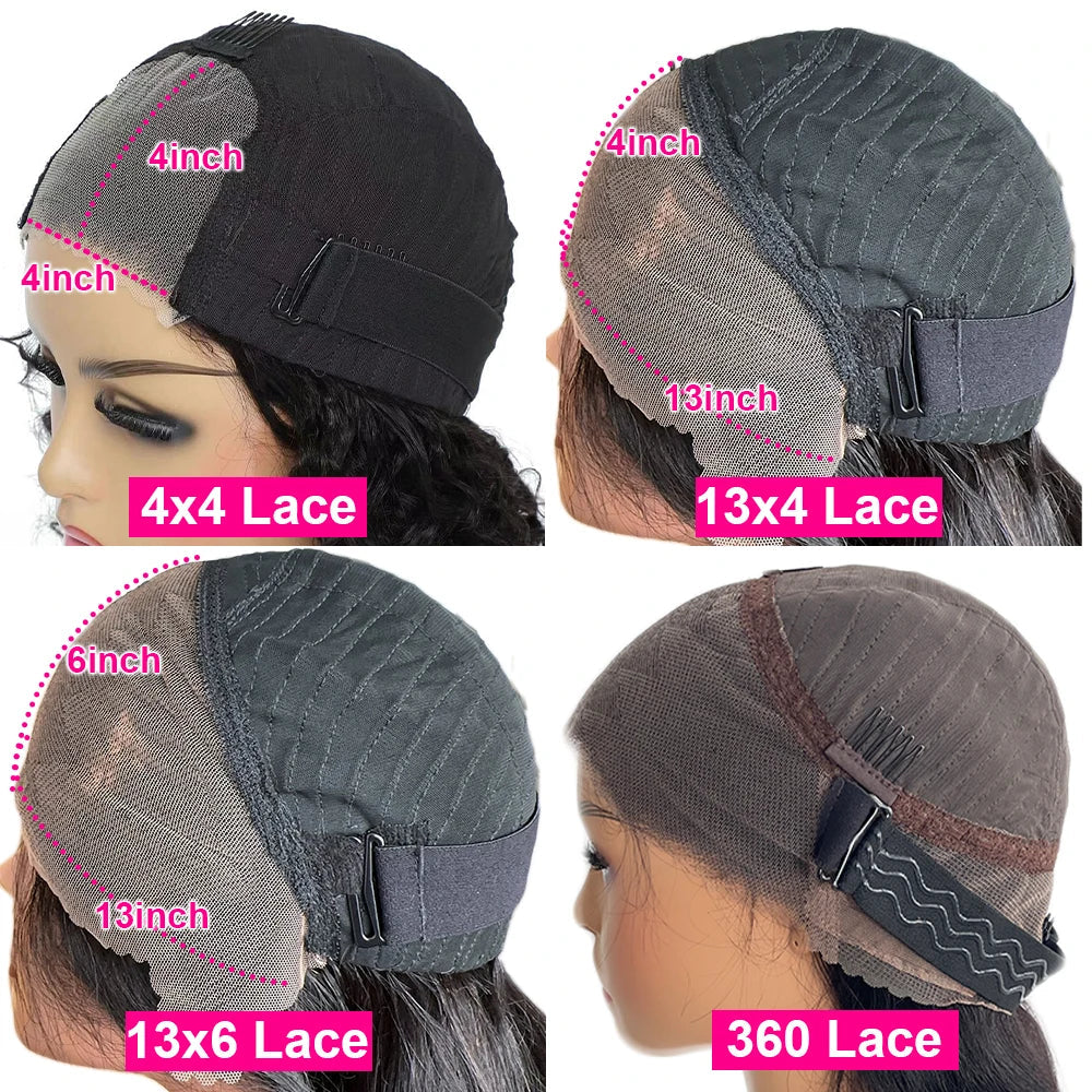 Super Double Drawn 1B/4 Highlight Bob Wig | 13x6 HD Lace Glueless Wear & Go