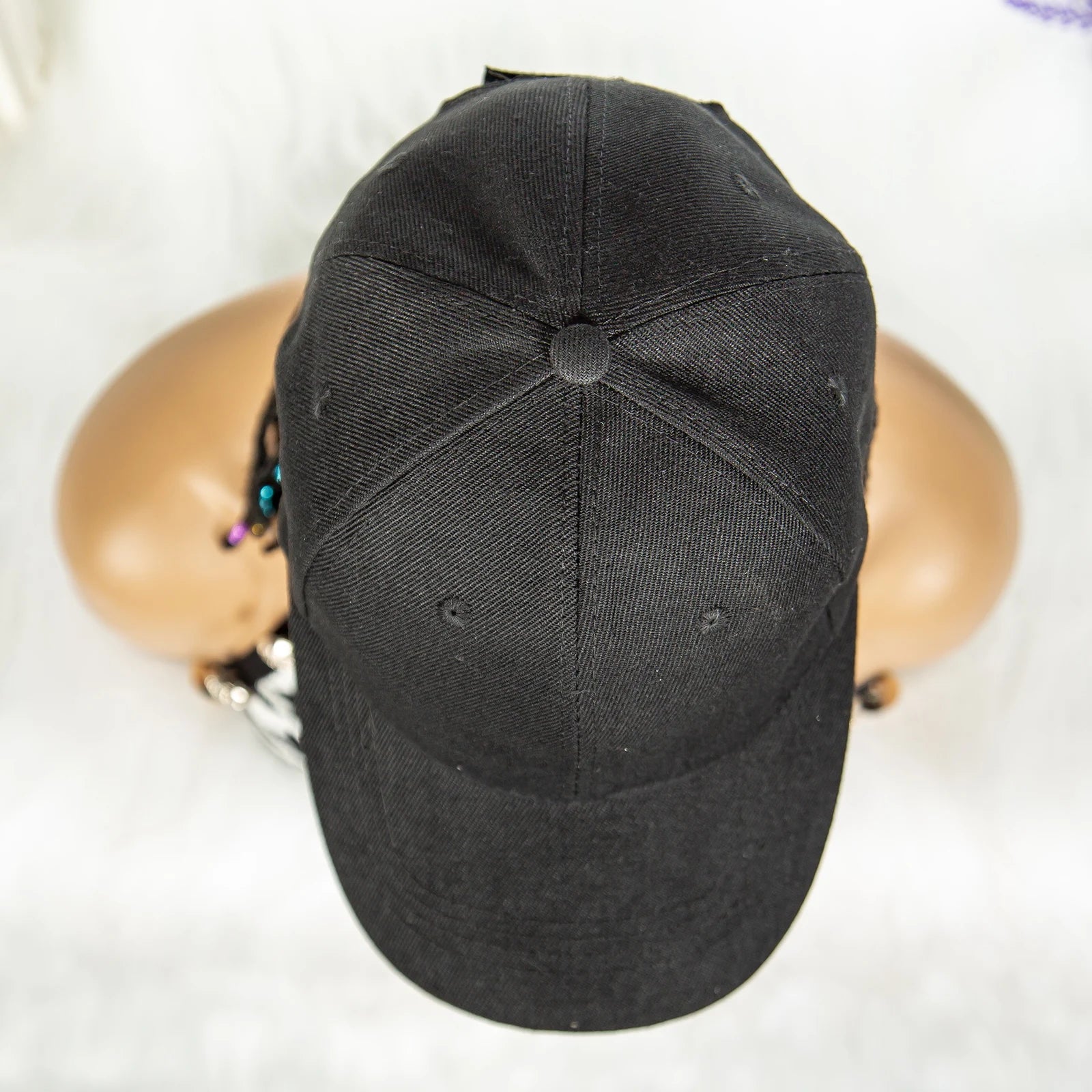 Braided Baseball Cap Wig | Adjustable Hat Wig | Afro Black Women & Girls