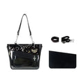 New Original Spicy Girl Cool Ita Bag | Large Capacity Transparent Pain Layer Crossbody Bag with Love Chain (Ulzzang Shoulder Bag)