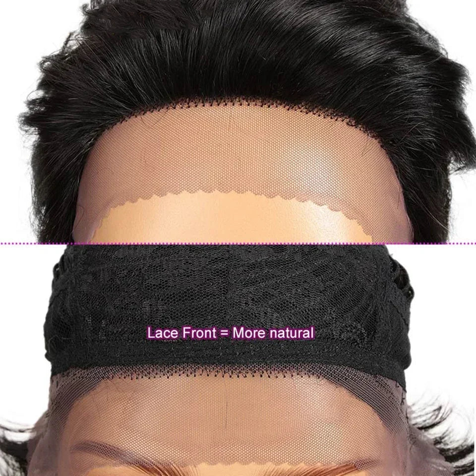 Pixie Cut Lace Front Wig | Short Straight Peruvian Human Hair for Black Women
