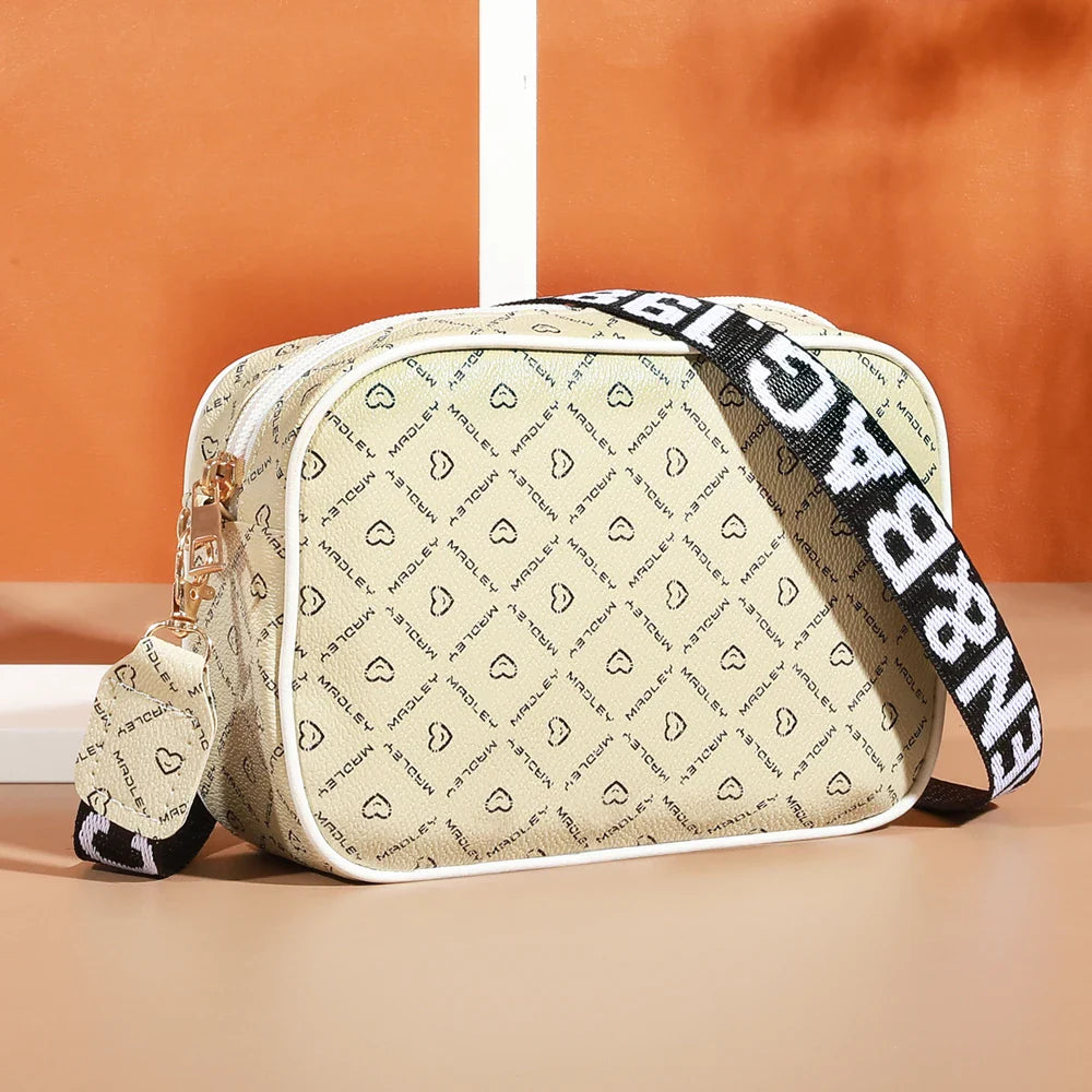 Fashion Multifunctional Small Crossbody Bag | Unisex Mini Wallet & Shoulder Bag for Daily Use & Travel (Plaid Pattern)