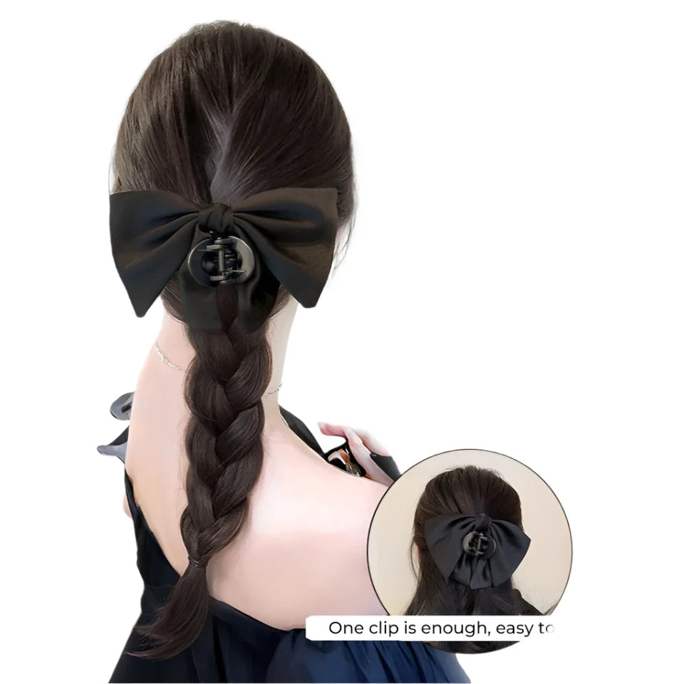 Long Claw Clip-In Braid Ponytail Extension | Heat-Resistant Synthetic Hairpiece | Party & Daily Wear