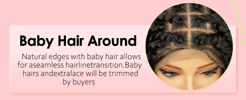 Twisted Braided Wig | Bob Twist Crochet Wig | Full Lace Braided Wig for Black Women | Kanekalon Hair