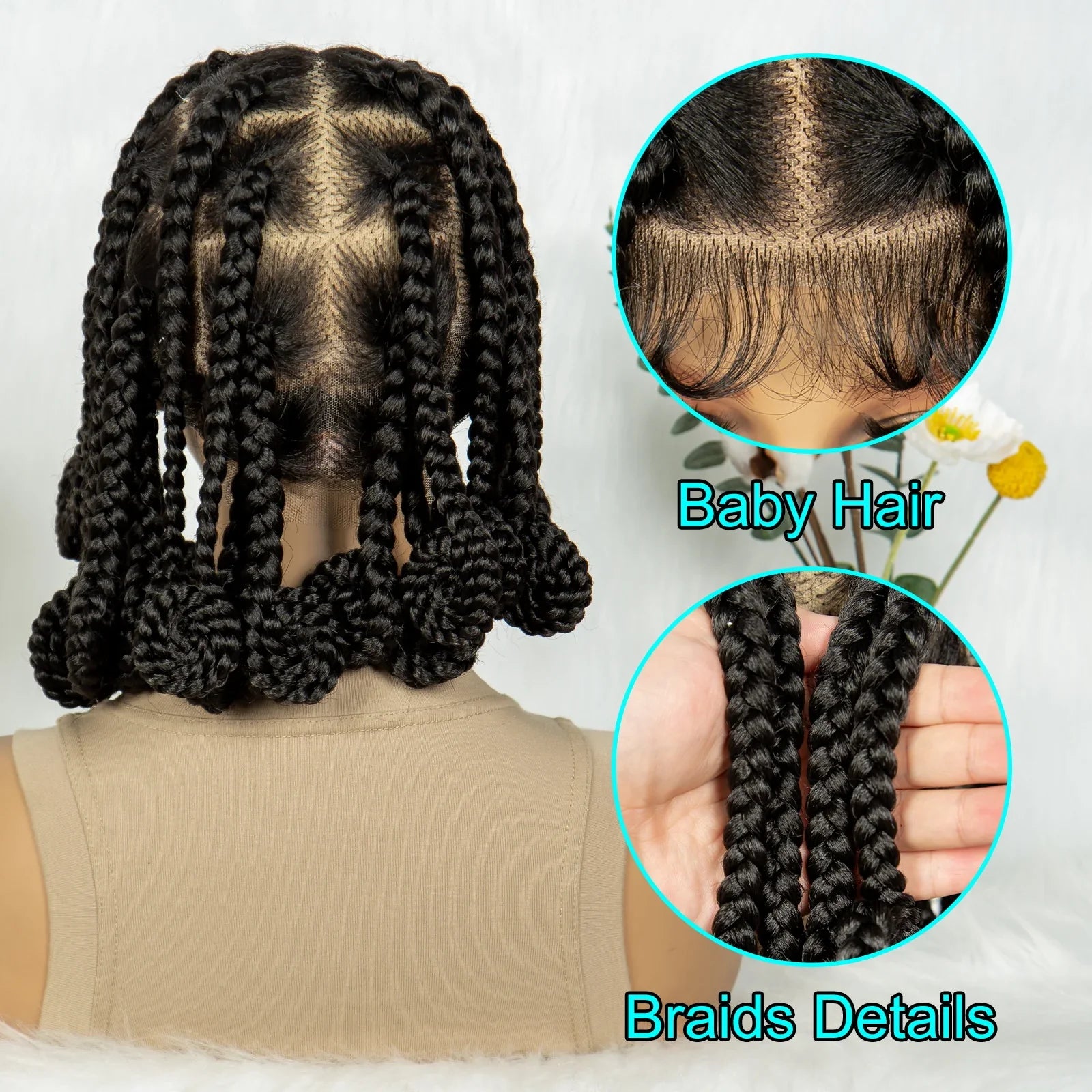 Kima Koroba Jumbo Knotless Braids Wig | Full Lace | For African Women