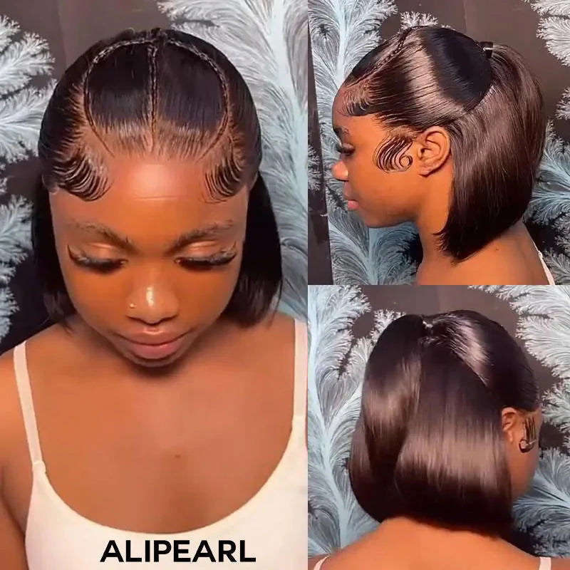 Pre-Braided Half Up Half Down & Ponytail Wig | 13x4 Lace Frontal | Pre-Plucked & Pre-Cut | Ready-to-Go Synthetic Braided Wig