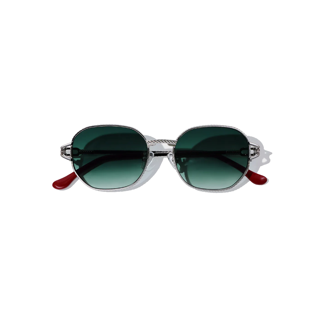 Sarcelle En Cote 52mm Shield Sunglasses | Sea Green