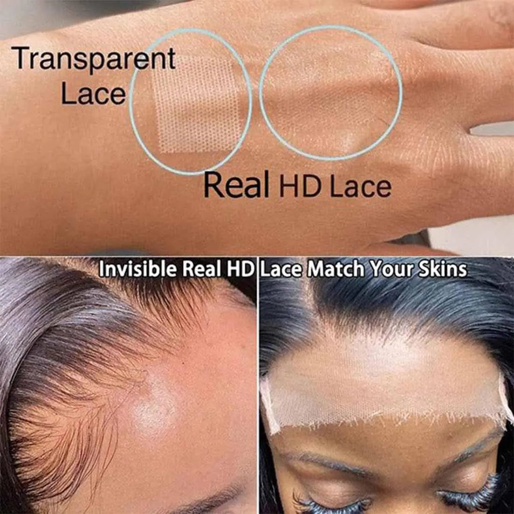 Super Double Drawn 1B/4 Highlight Bob Wig | 13x6 HD Lace Glueless Wear & Go