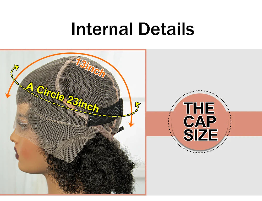 Short Afro Kinky Curly Cornrow Braids Wig | HD Full Lace | Baby Hair