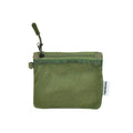 Travel Makeup Storage Bags | New Mesh Coin Purse & Simple Portable Mini Bag (Multi-purpose Square Bag Double-layer Zipper Card Holder)
