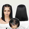 Pre-Braided Zig Zag Lace Front Wig | 13x4 Pre-Cut Lace | Straight Braids | Ready-to-Wear Synthetic Wig