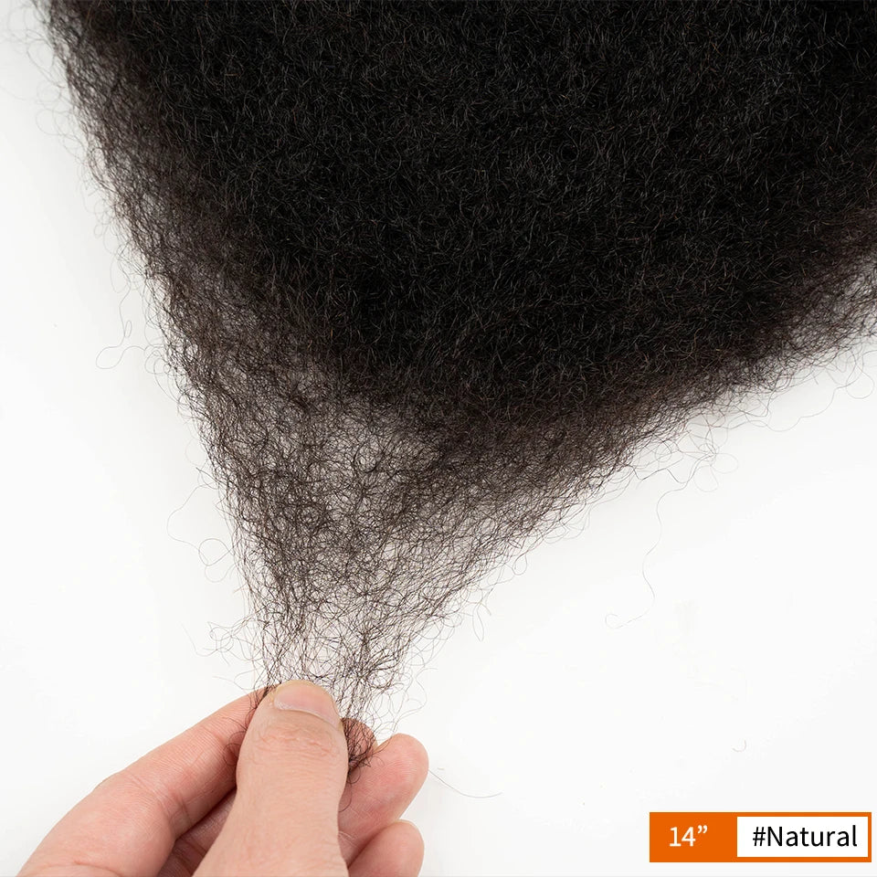 Choice Afro Kinky Bulk Human Hair | 100% Virgin Brazilian for Braids & Twists
