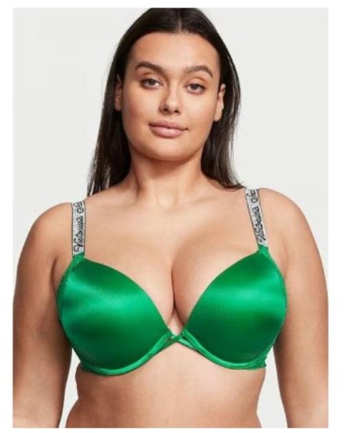 VIctorias Secret Very Sexy Bombshell Starstruck Shine Push-Up Bra,36D