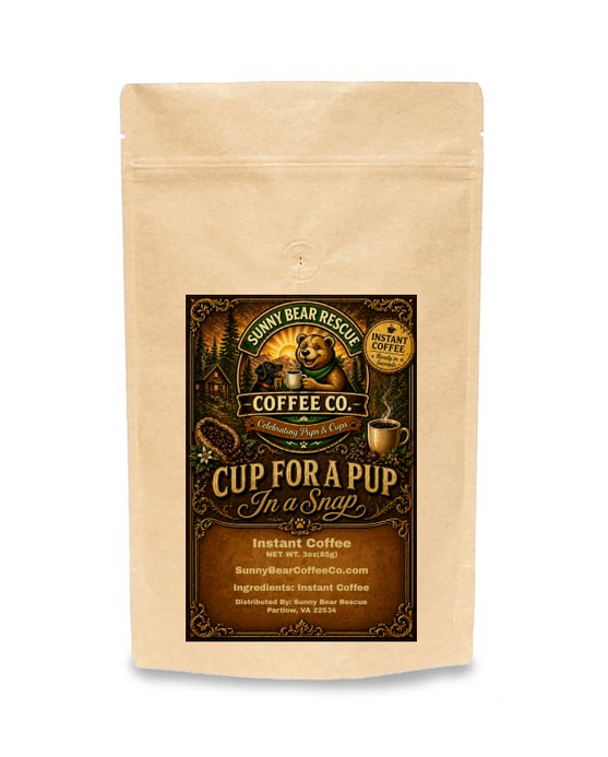 Cup for a Pup in a Snap ~ Instant Coffee
