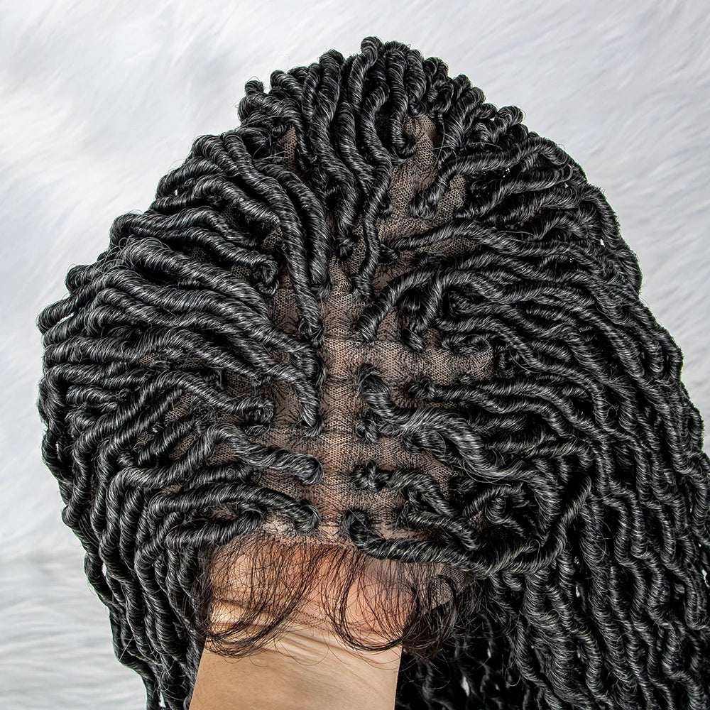 Goddess Box Braids Wig | Curly Ends | Full Lace | Crochet Hair | Black Women