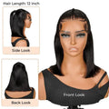 Pre-Braided Half Up Half Down & Ponytail Wig | 13x4 Lace Frontal | Pre-Plucked & Pre-Cut | Ready-to-Go Synthetic Braided Wig