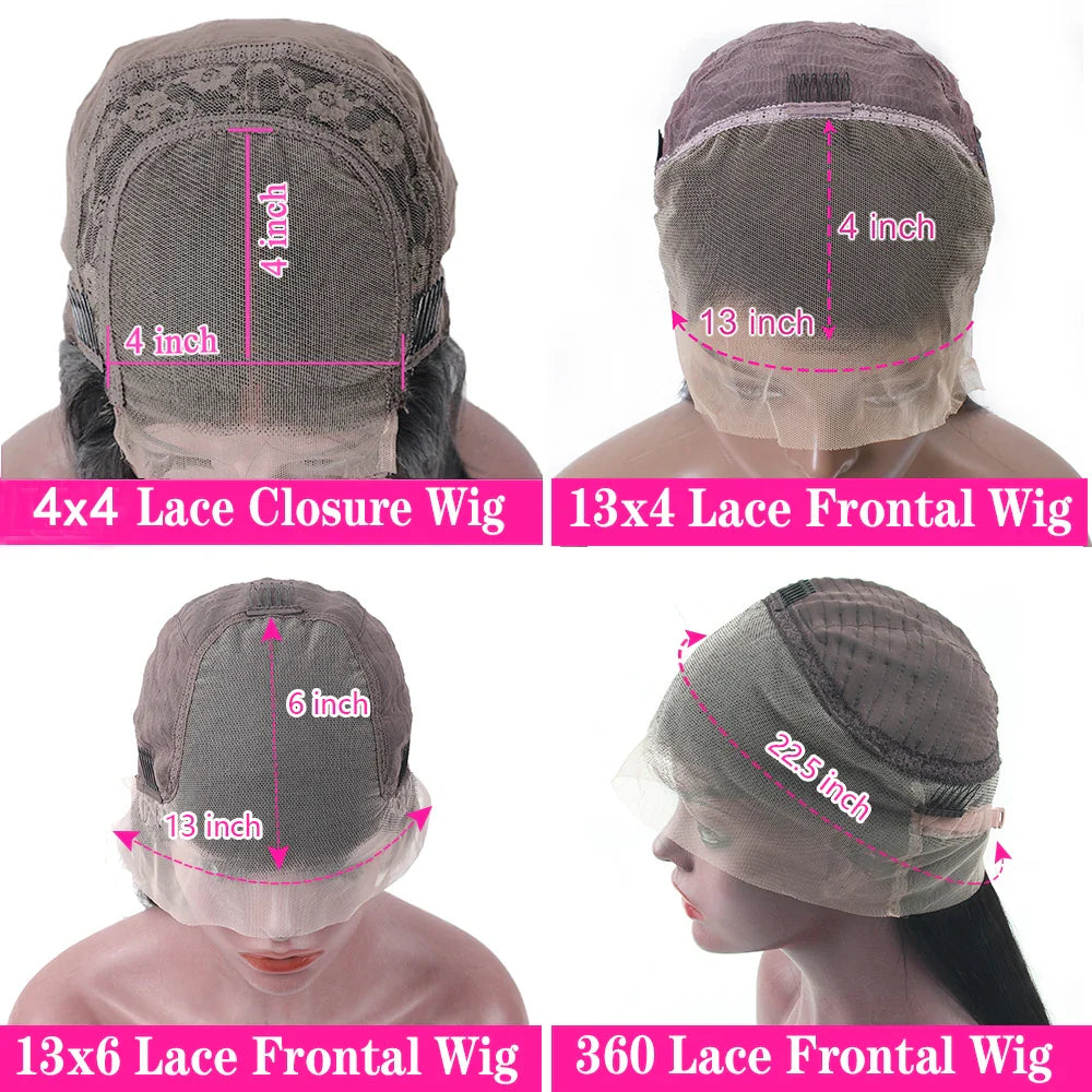 Short Bob Wig | Glueless 13x4 Lace Front Wig | Chocolate Brown Body Wave | Brazilian Remy Human Hair | Ready to Wear