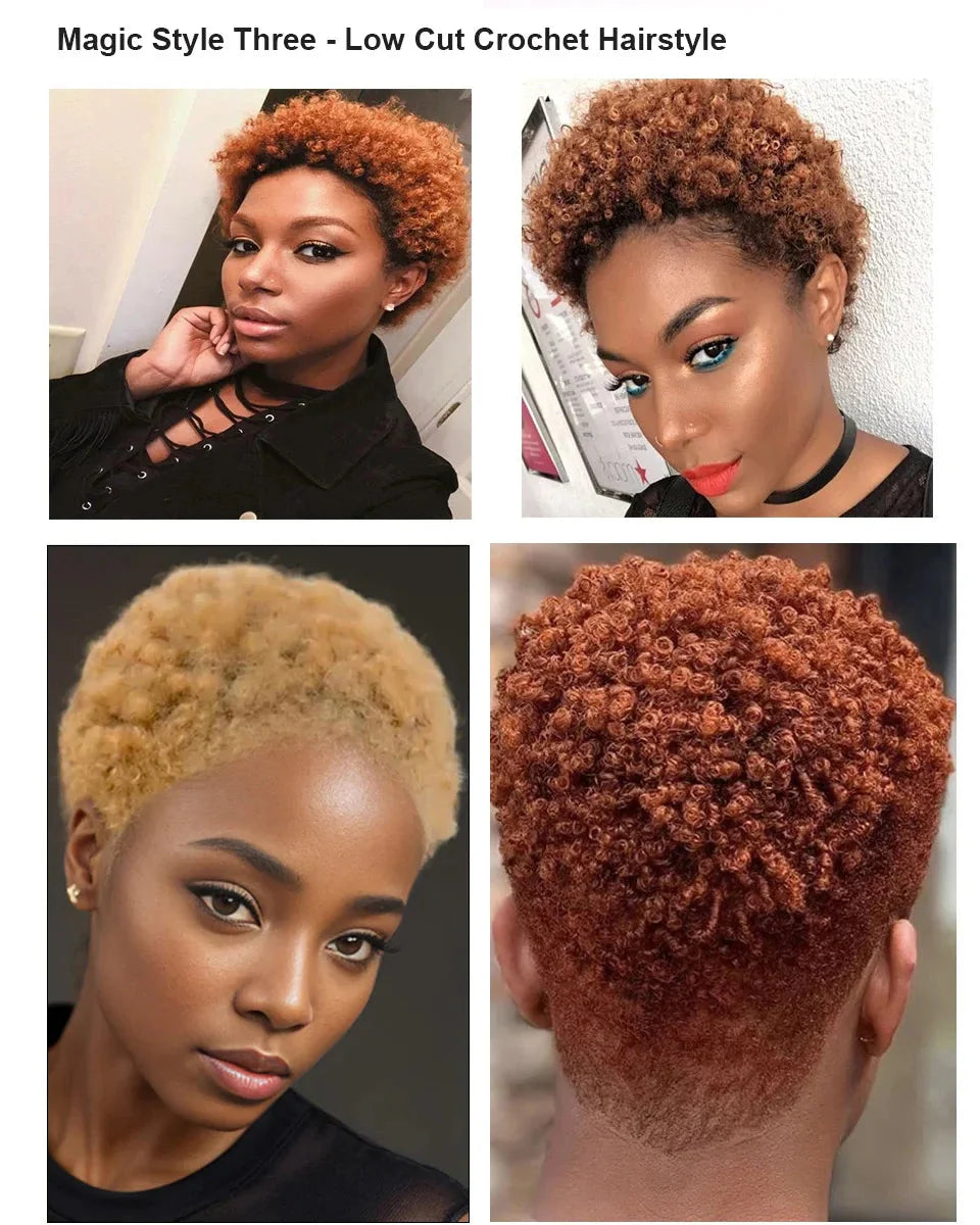 Brazilian Remy Afro Kinky Curly Bulk Hair | 50g/Pack | Dreadlock & Braid Extensions | Natural Look