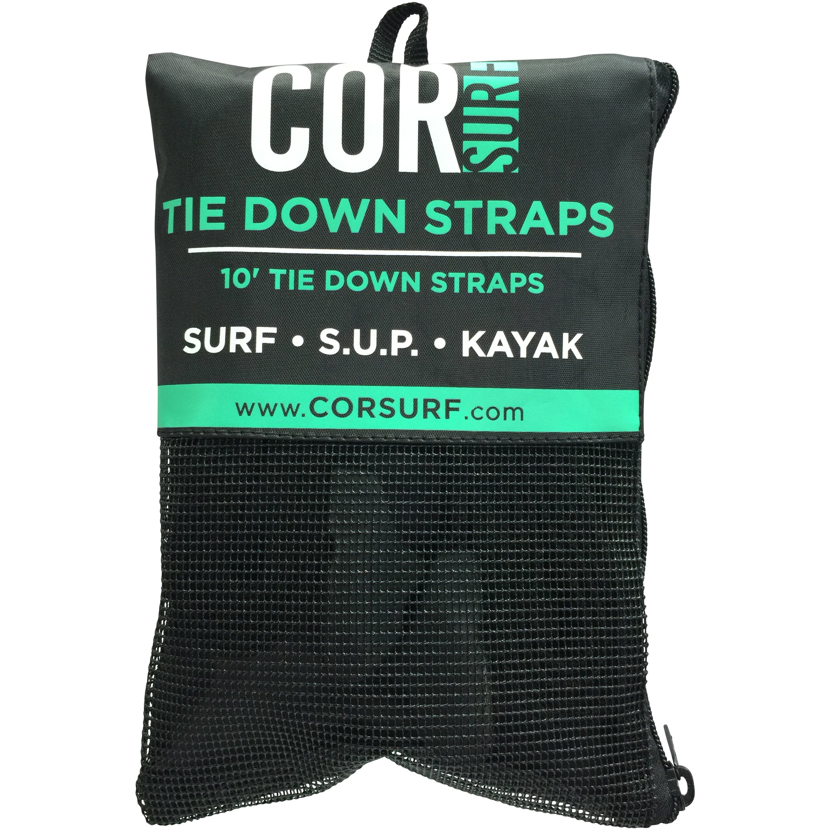 Scratch Resistant Silicone Tie Down Straps 10 & 15 ft