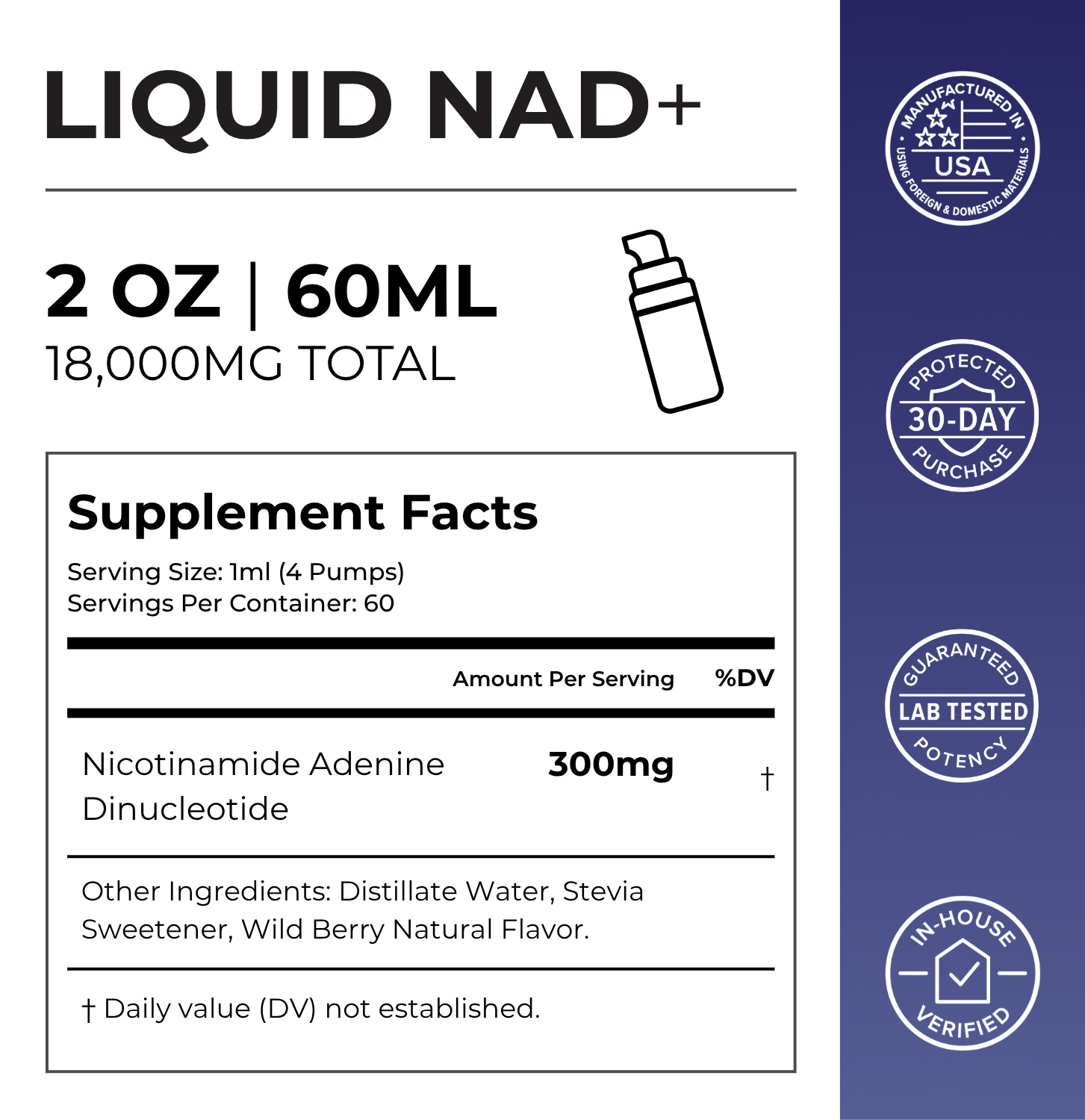 NAD+ Liquid Drops