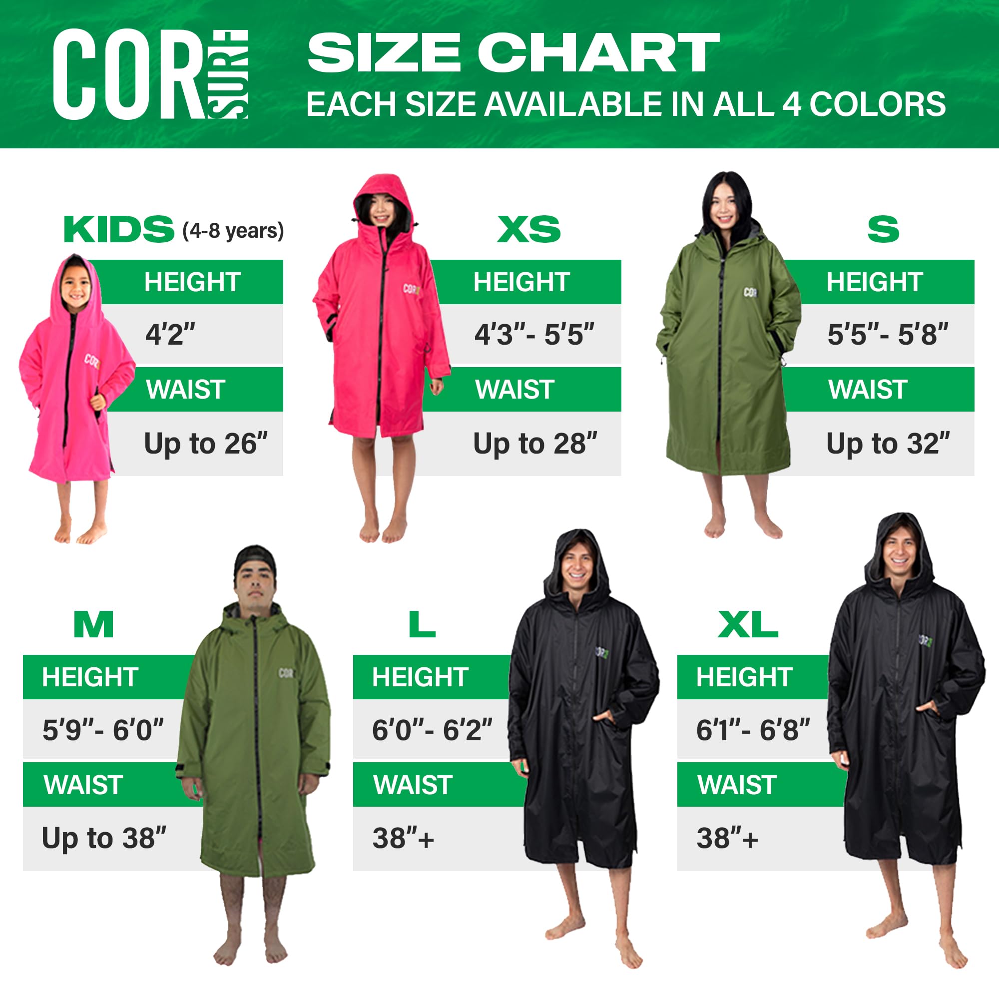 Waterproof Swim Parka (Pink)