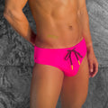 Modern Classic Swim Brief- HOT PINK