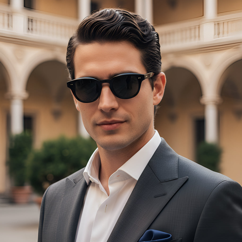 Jamie 46mm Wayfarer Sunglasses | Black