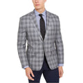 Lauren Ralph Lauren Mens Lexington Wool Blend Window Pane Two-Button Blazer