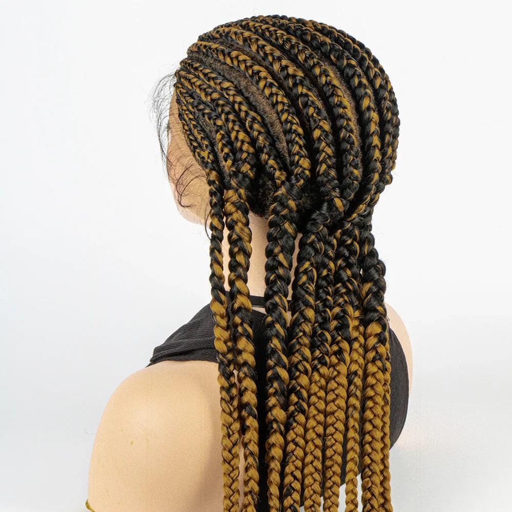KIMA Cornrow & Box Braids Wig | Full Lace with Baby Hair