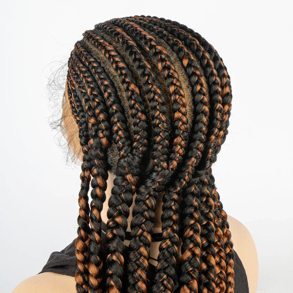 KIMA Cornrow Box Braids Wig with Baby Hair | Full Lace & Lace Front Options