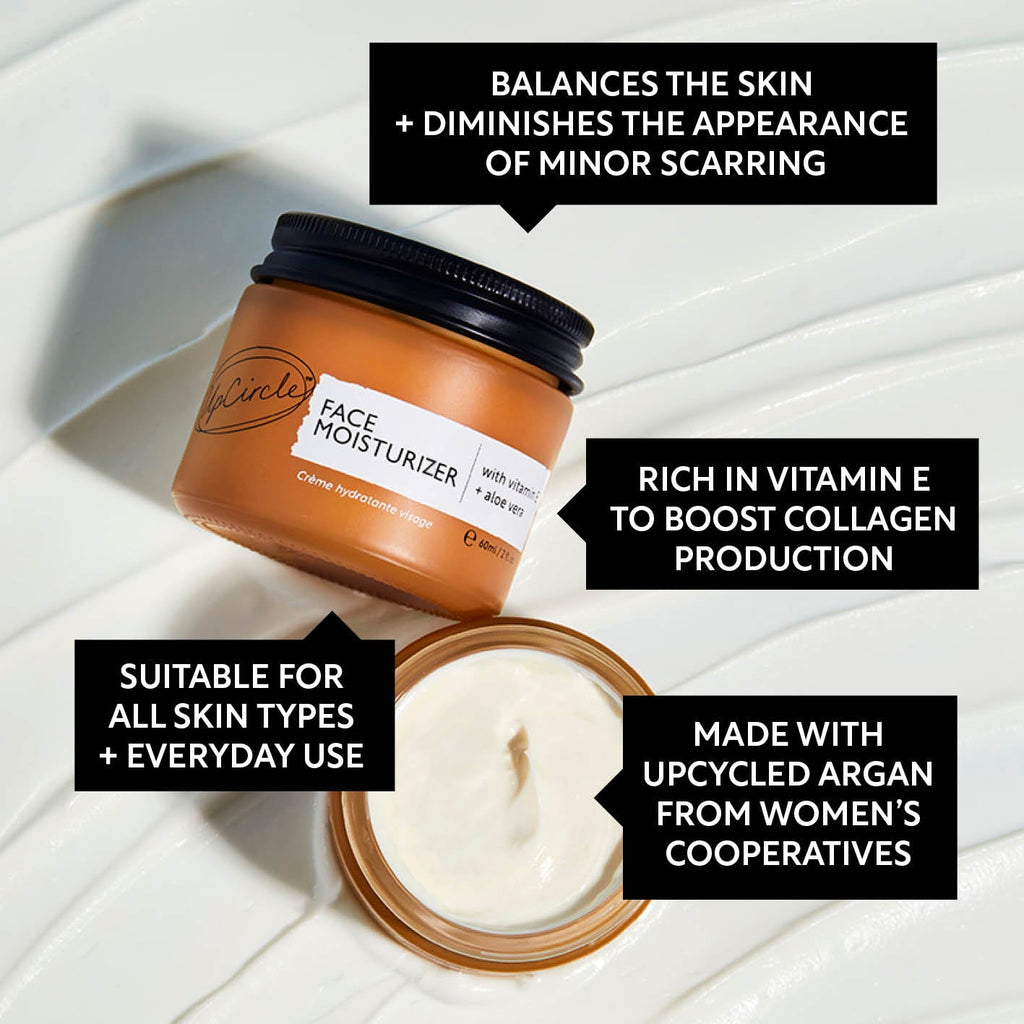 Face Moisturizer with Vitamin E - Travel Size