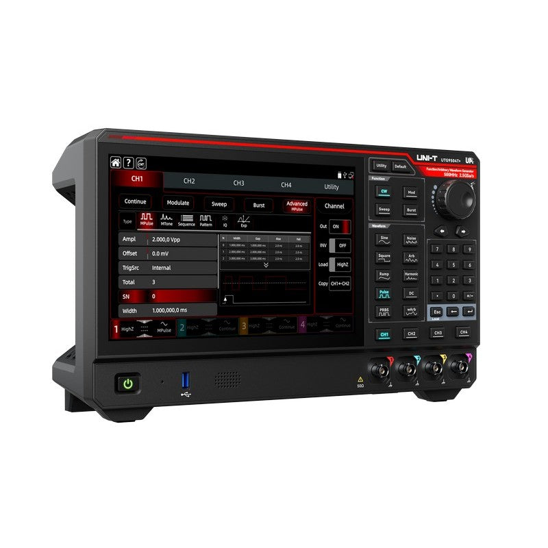 UTG9354T+ 350 MHz 4Ch Elite-Series Arbitrary Waveform Generator