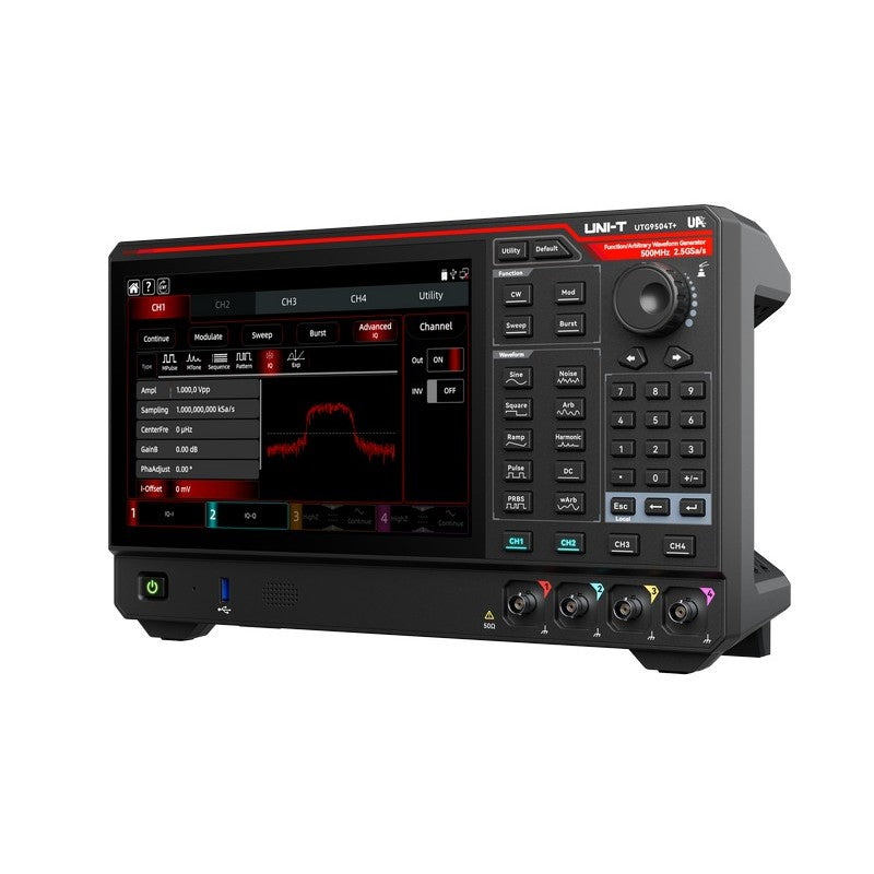 UTG9354T+ 350 MHz 4Ch Elite-Series Arbitrary Waveform Generator