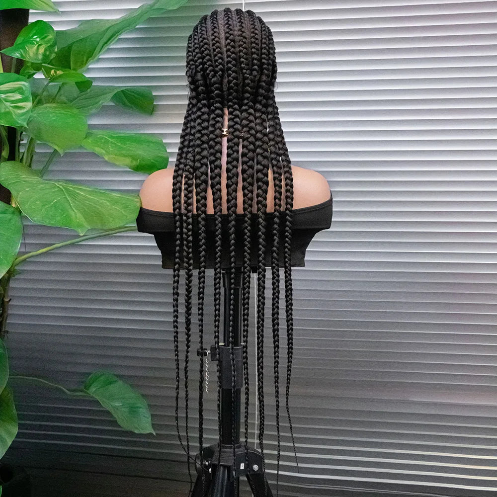 KIMA Cornrow Box Braids Wig with Baby Hair | Full Lace & Lace Front Options