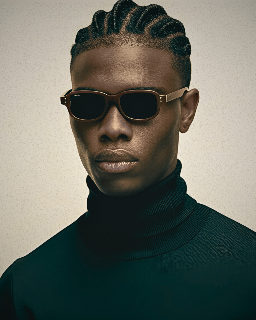 Tres 48mm Rectangle Sunglasses | Brown