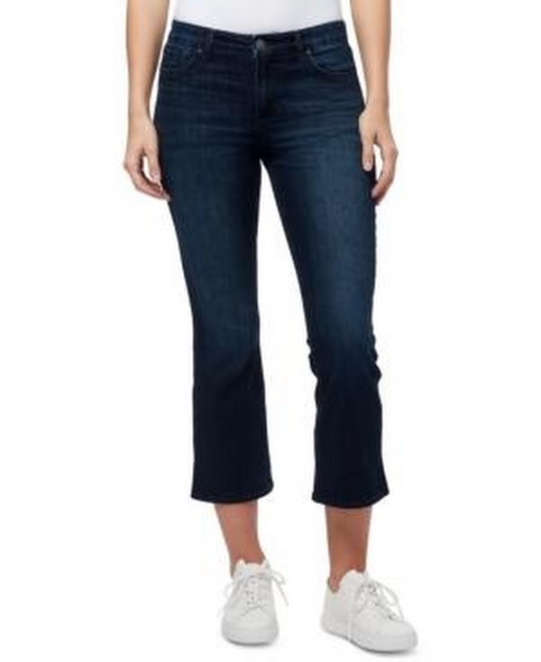 William Rast Cropped Bootcut Jeans, Size 26