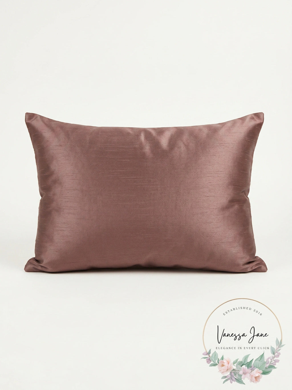 Murphy Throw Pillow Dark Chocolate 12x18