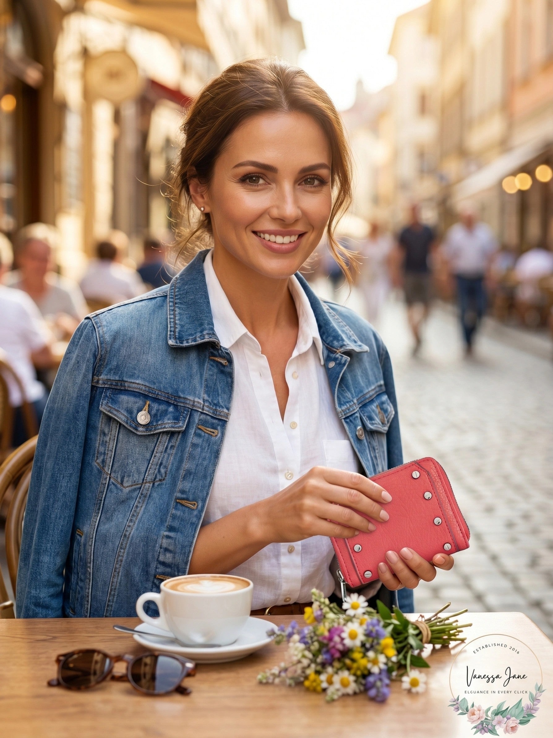 INC International Concepts I.N.C. Jenae Zip-Around Wallet