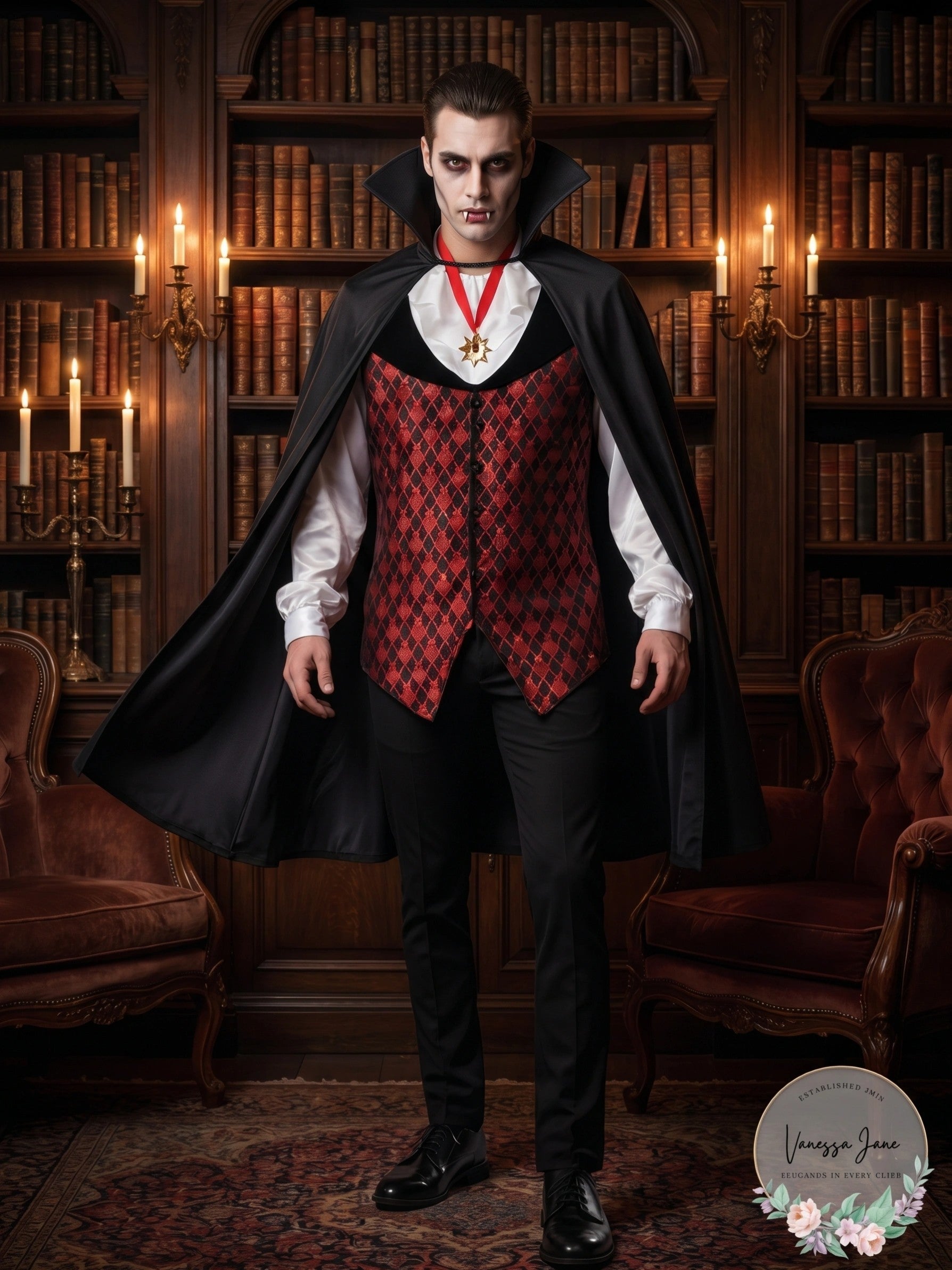 Rubies Men Vampire Halloween Costume Medium