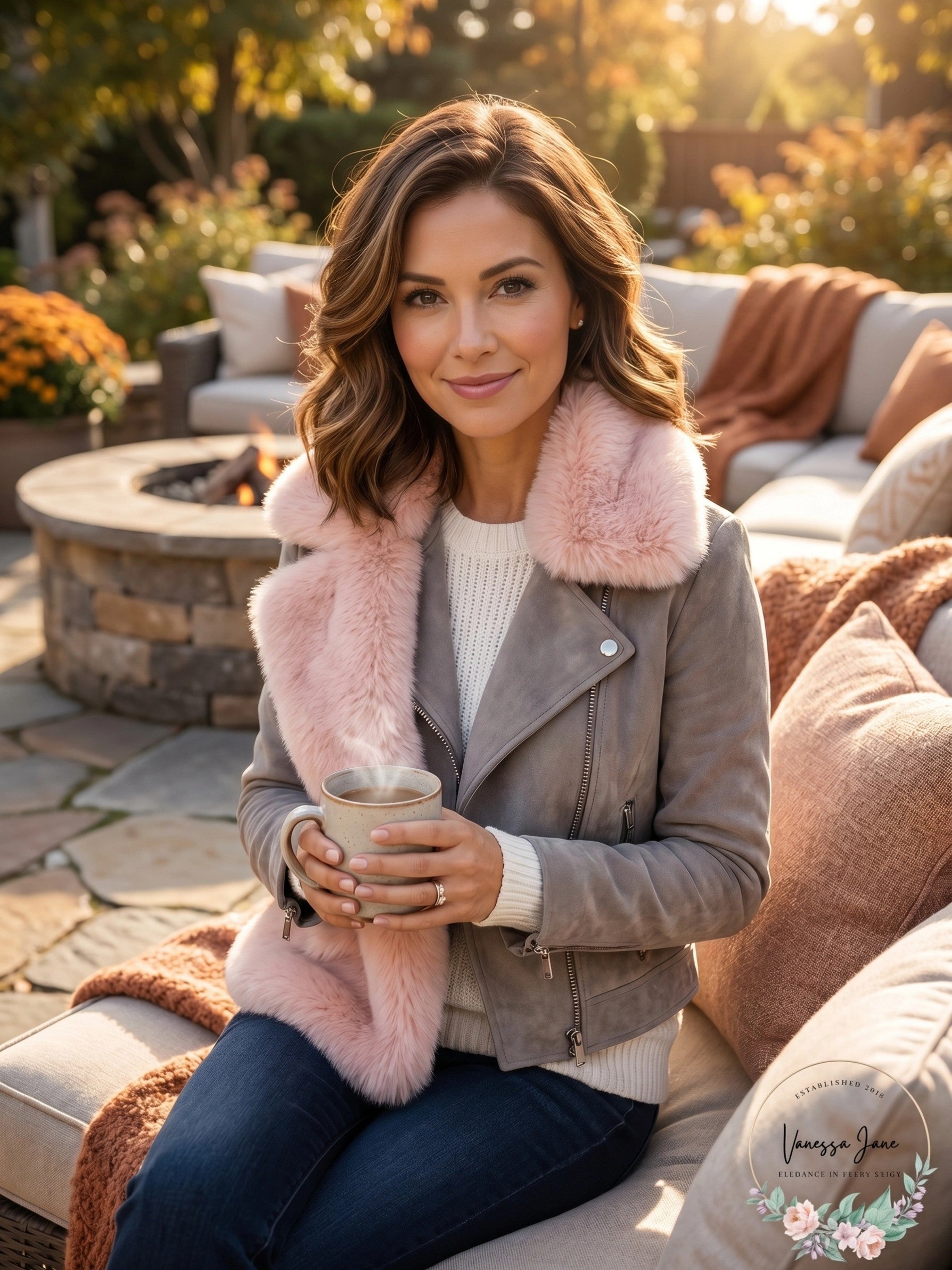I.n.c. Ombre Faux-Fur Stole