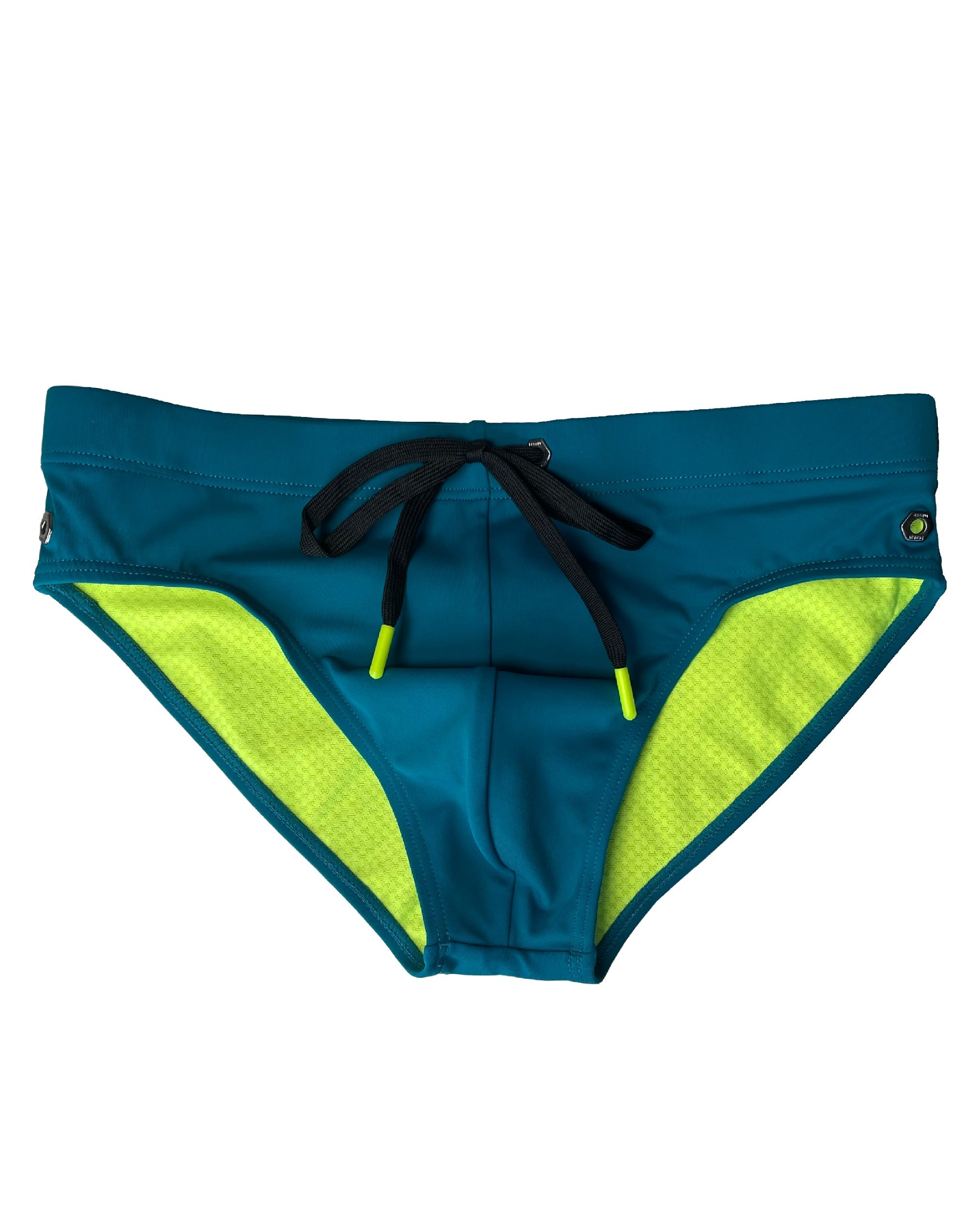 Modern Classic Swim Brief- AQUA BLUE