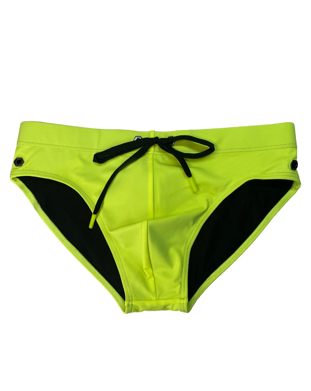 Modern Classic Swim Brief- NEON YELLOW