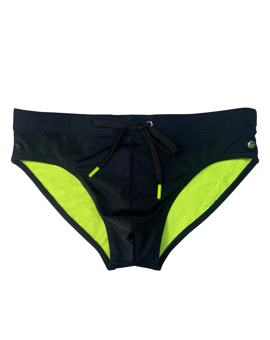 Modern Classic Swim Brief- JET BLACK