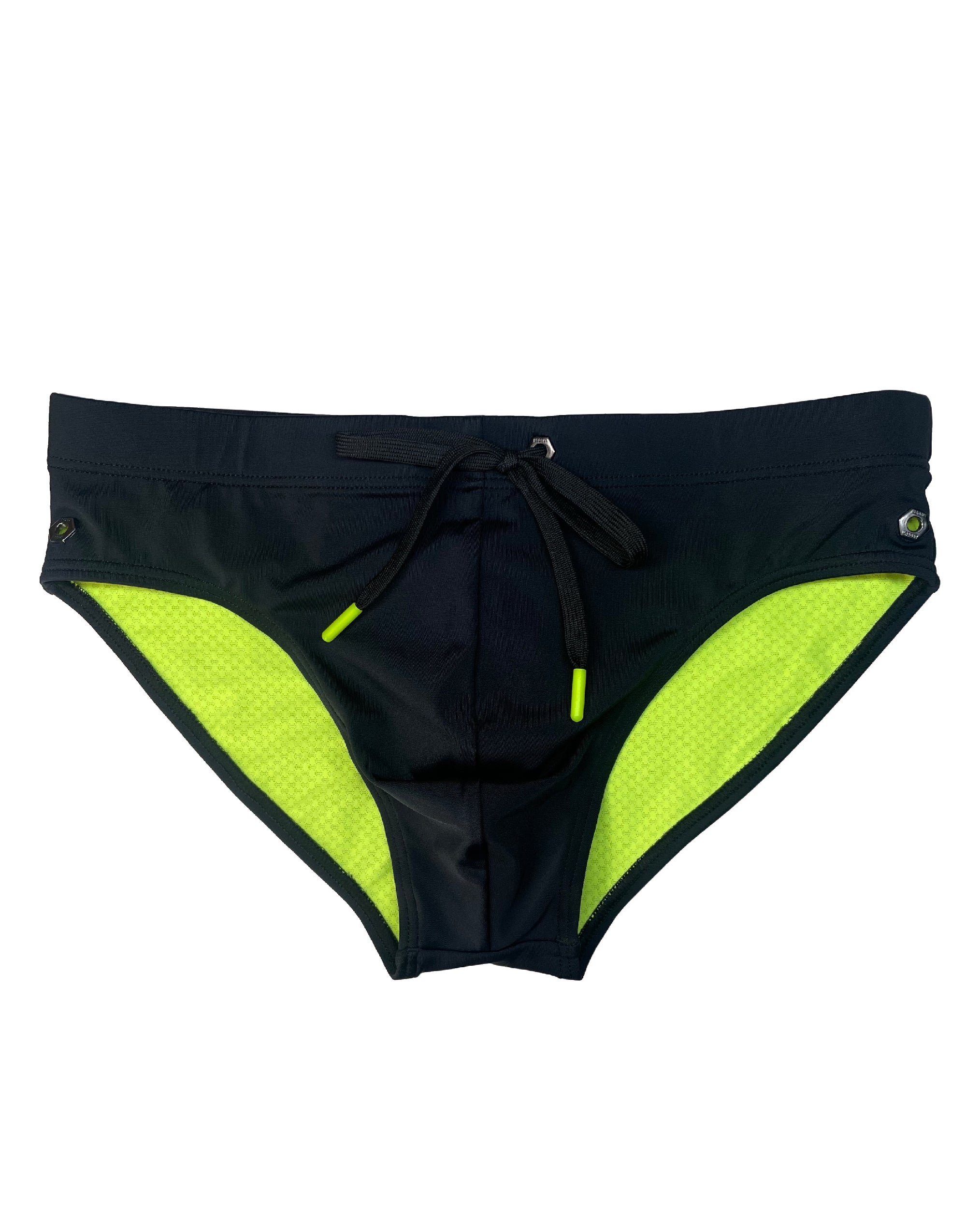 Modern Classic Swim Brief- JET BLACK