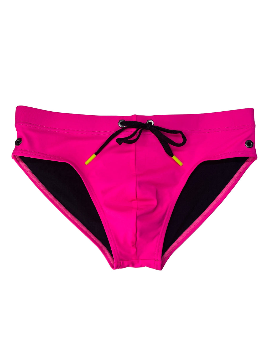 Modern Classic Swim Brief- HOT PINK