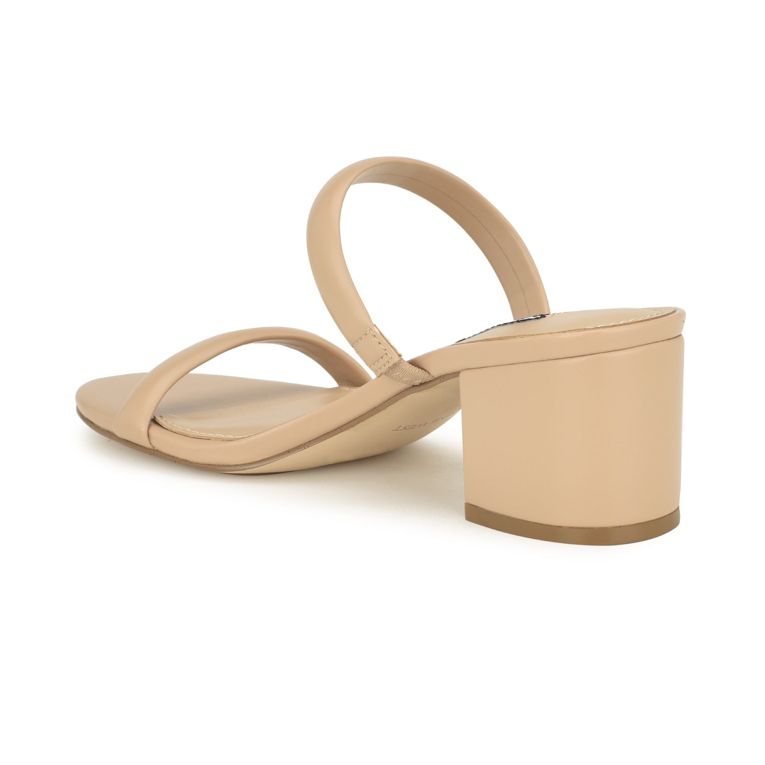 Nine West Womens Tae Heeled Slide Sandal, Size 8.5