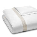 Hudson Park Collection 500TC Embroidered Geo Duvet Cover
