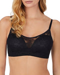 Le Mystere Womens Stretch-Lace Wireless Bra