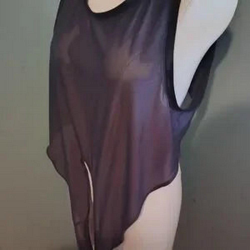 Fabletics women's Marissa Tie Up/Black Pewter Tank Size L