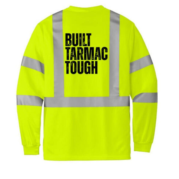 Mesh Long Sleeve Safety Tee – Built Tarmac Tough x The Crew Hangar (CornerStone® CS203)