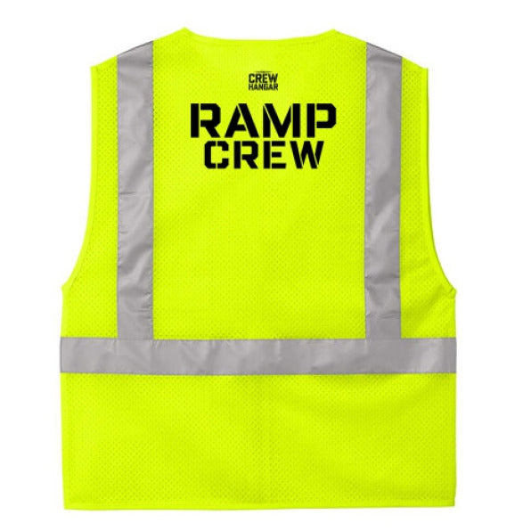 Ramp Crew Vest – CornerStone® Class 2 Hi-Vis | The Crew Hangar
